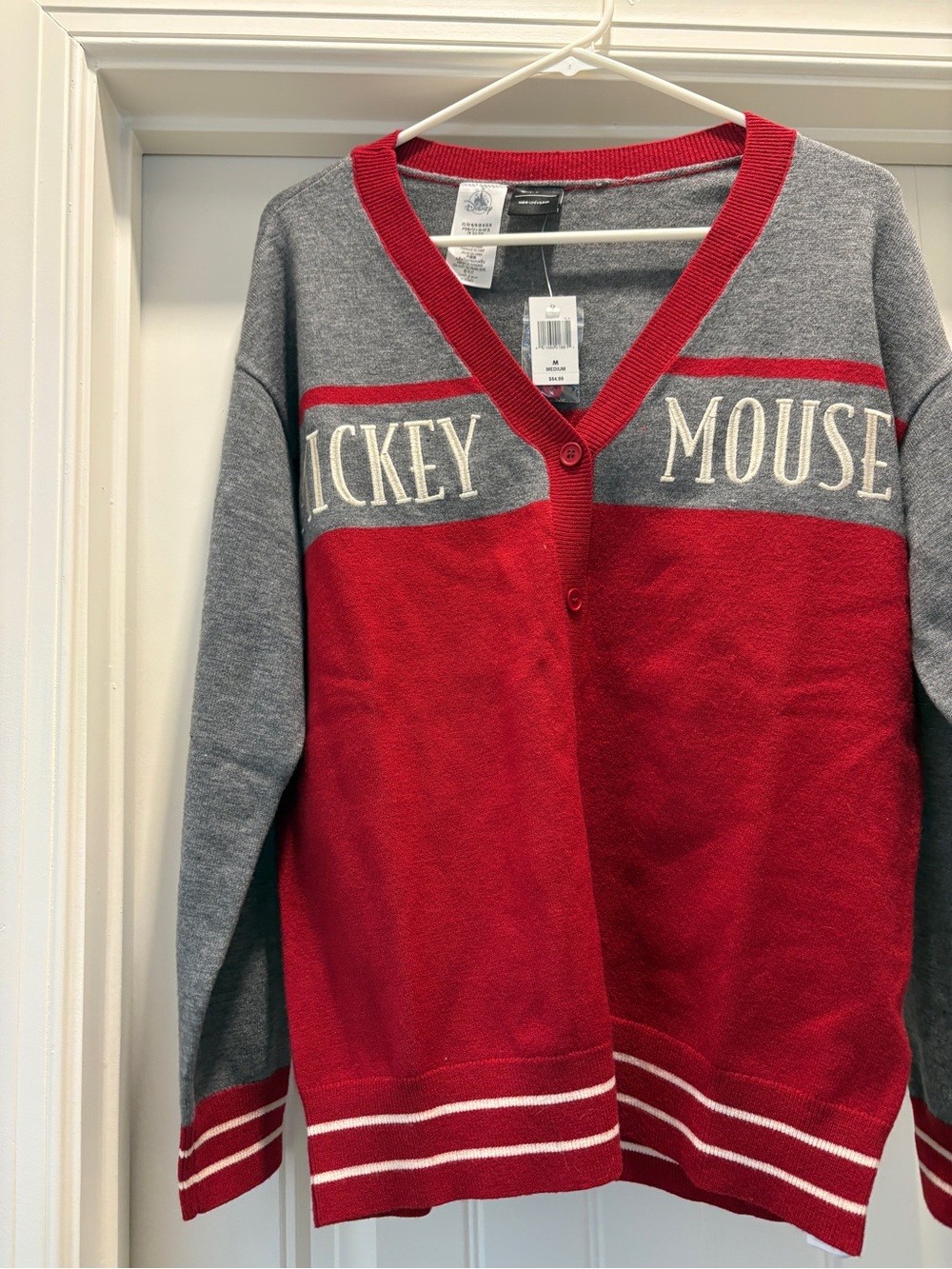 Her Universe - Mickey Mouse Letterman Cardigan for women